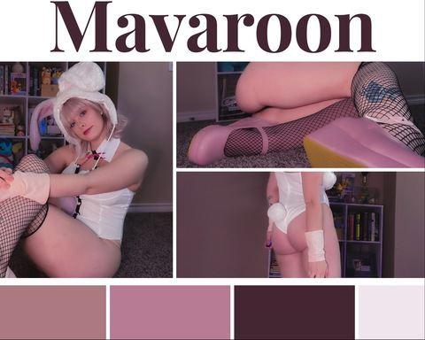 mavaroon.cosplays onlyfans leaked picture 1